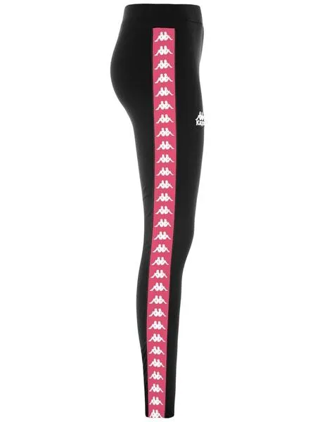 legging kappa anen negro para mujer