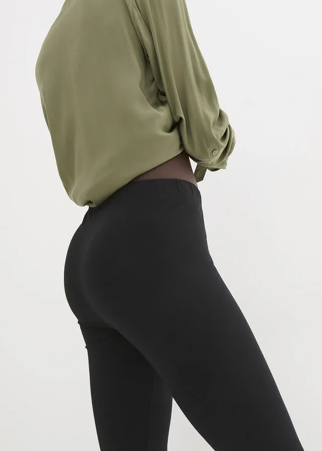 Leggings capri Negro