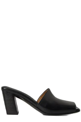 Marsèll Slanted Block Heel Mules