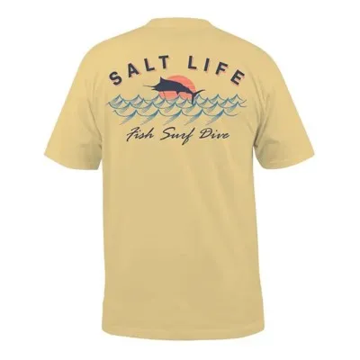 Men's Salt Life Sunset Jumpers Pocket T-Shirt