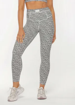 Micro Leopard Core Stability Ankle Biter Leggings | Print | Tights and Leggings | Lorna Jane Australia