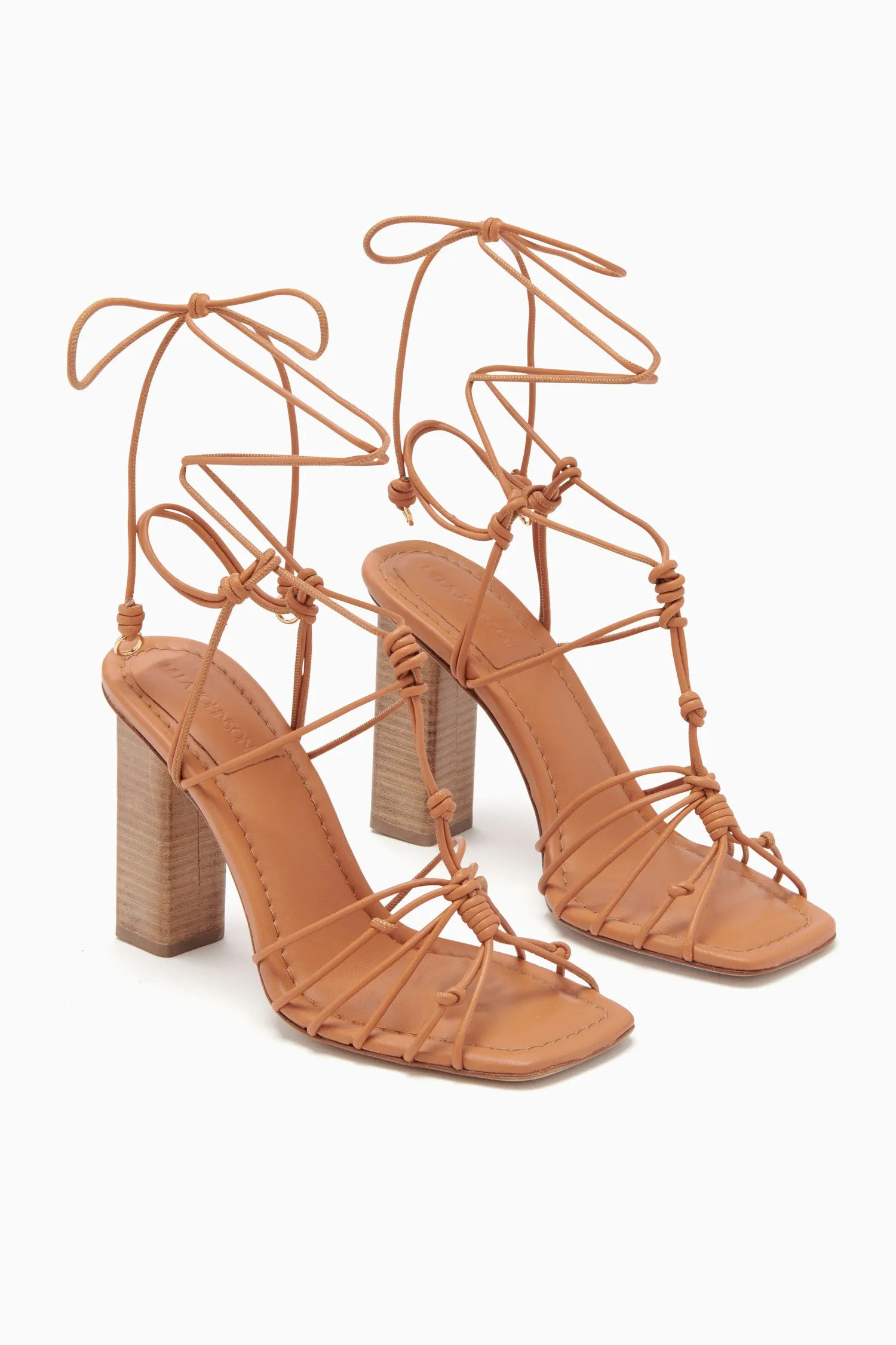 Mira High Heel - Pecan Brown