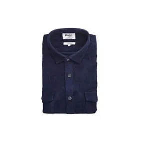 Navy Corduroy over shirt - VICTORIN