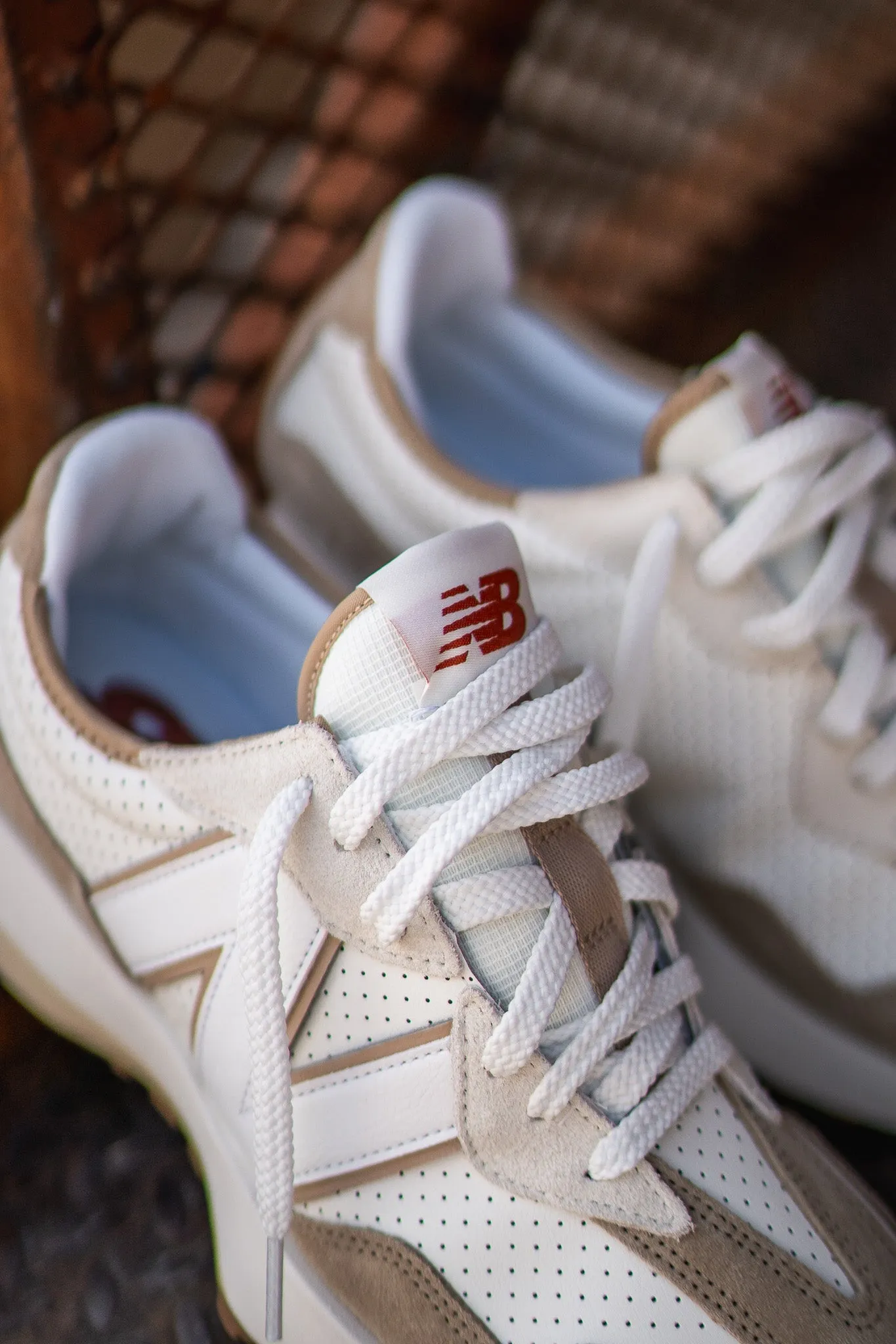 New Balance 327 Beige White MS327PS