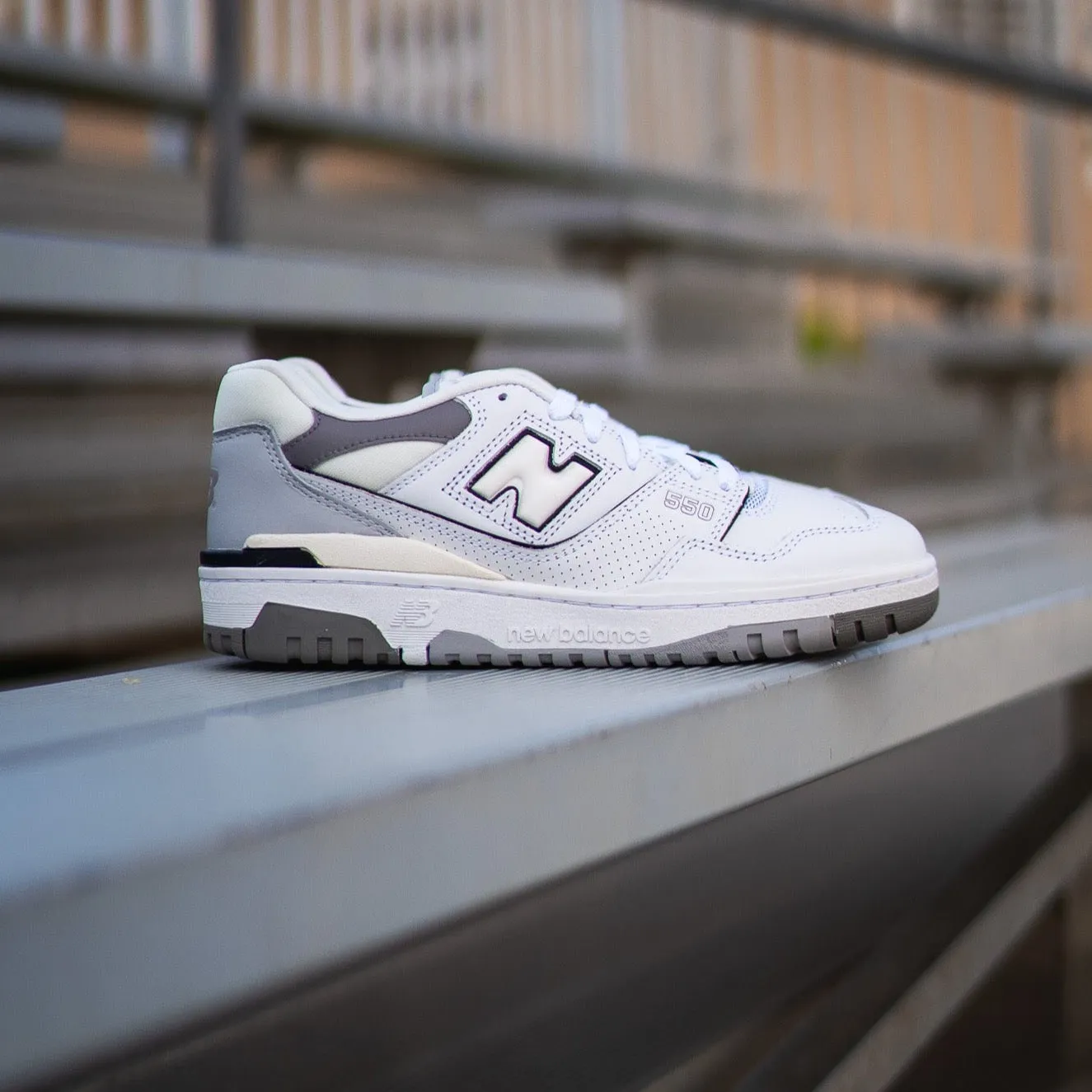 New Balance 550 sneakers for men in White/Grey - BB550PWA