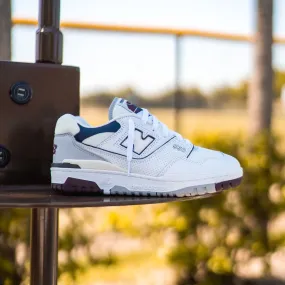 New Balance 550 White Burgundy - BB550PWB - Shop Now