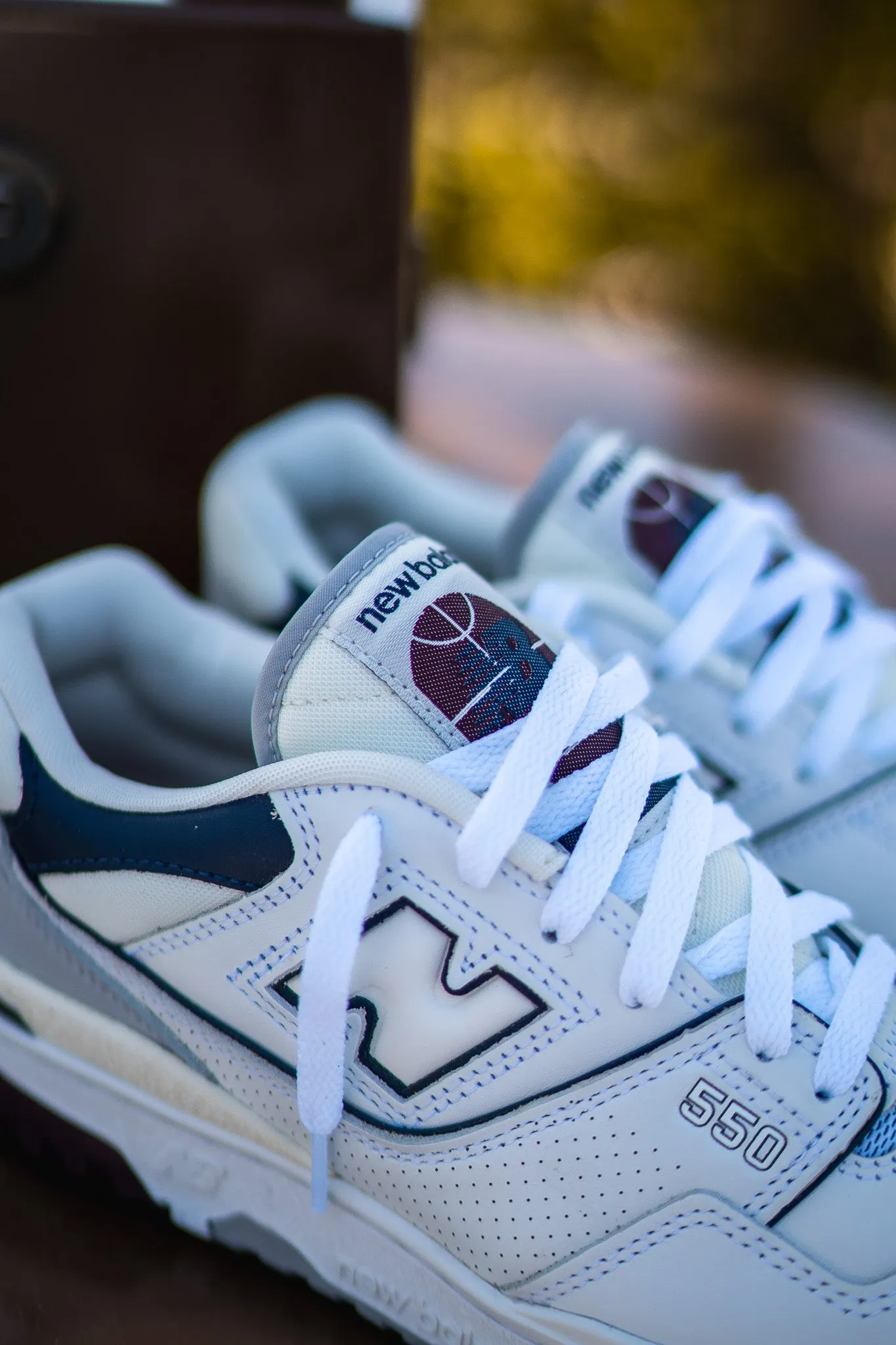 New Balance 550 White Burgundy - BB550PWB - Shop Now