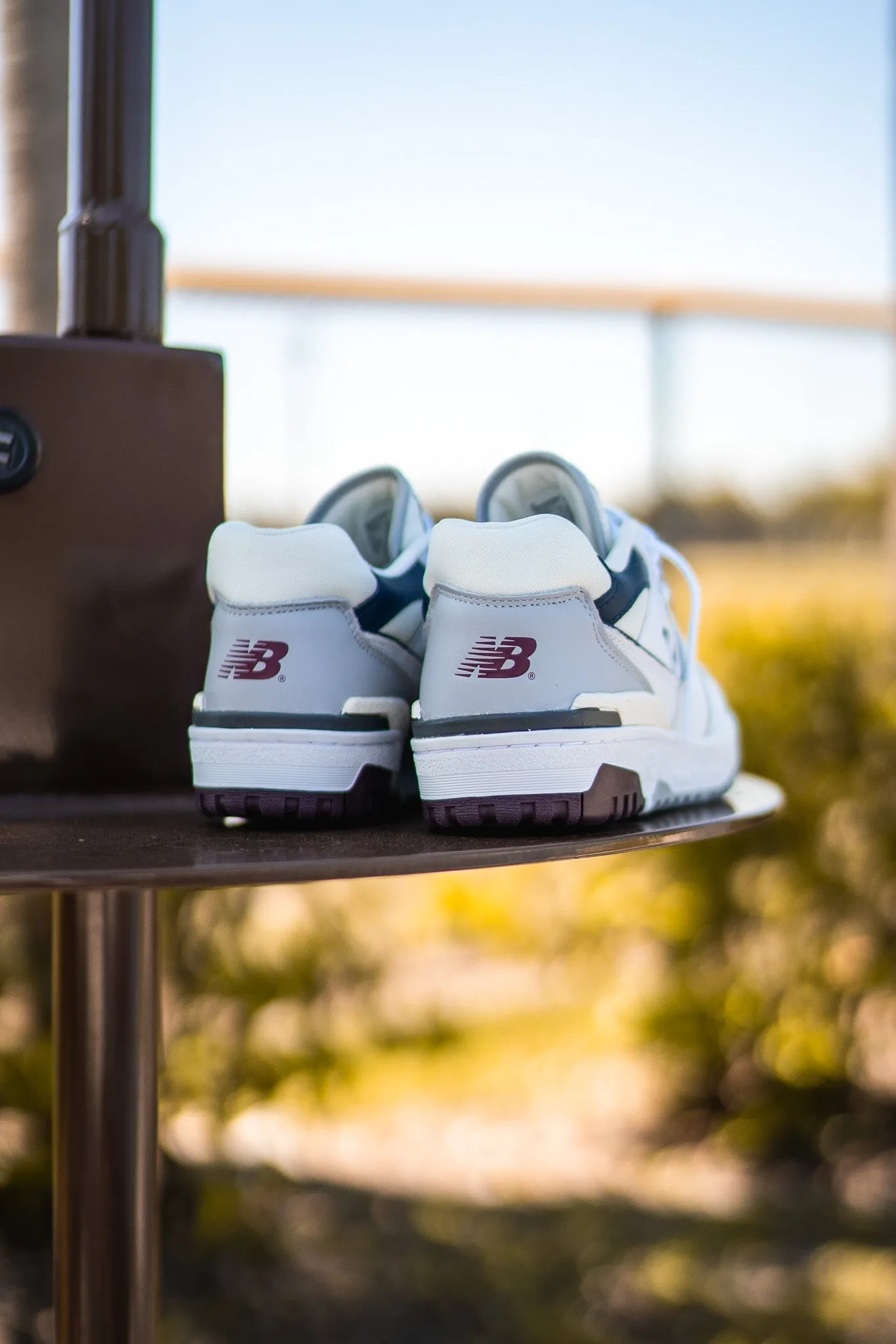 New Balance 550 White Burgundy - BB550PWB - Shop Now