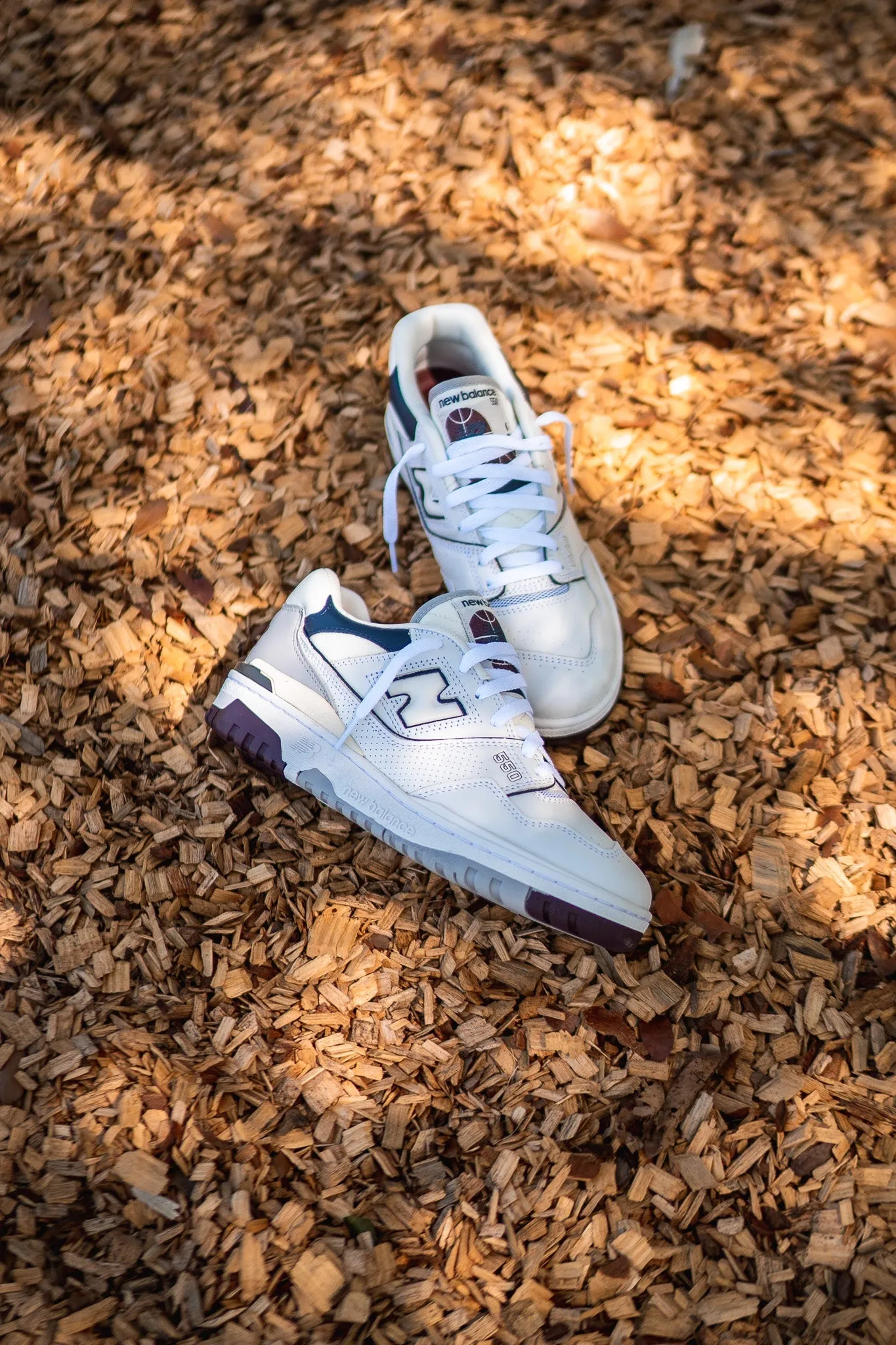 New Balance 550 White Burgundy - BB550PWB - Shop Now