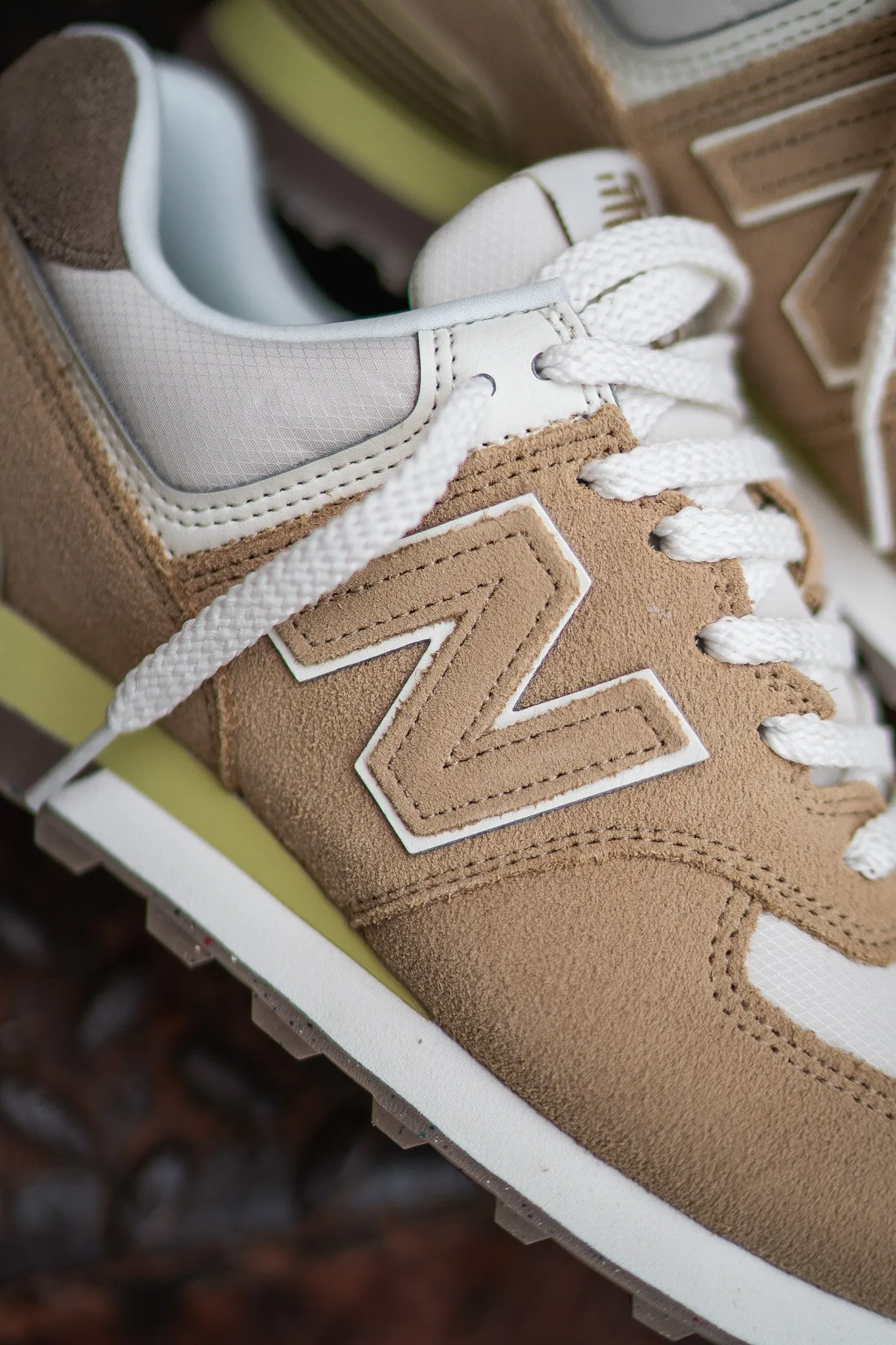 New Balance 574 Beige White U574SBW