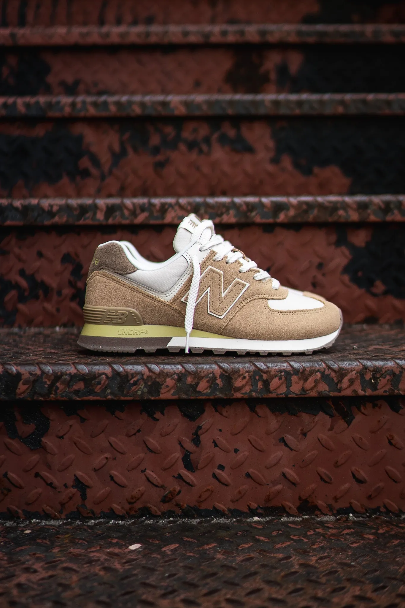 New Balance 574 Beige White U574SBW