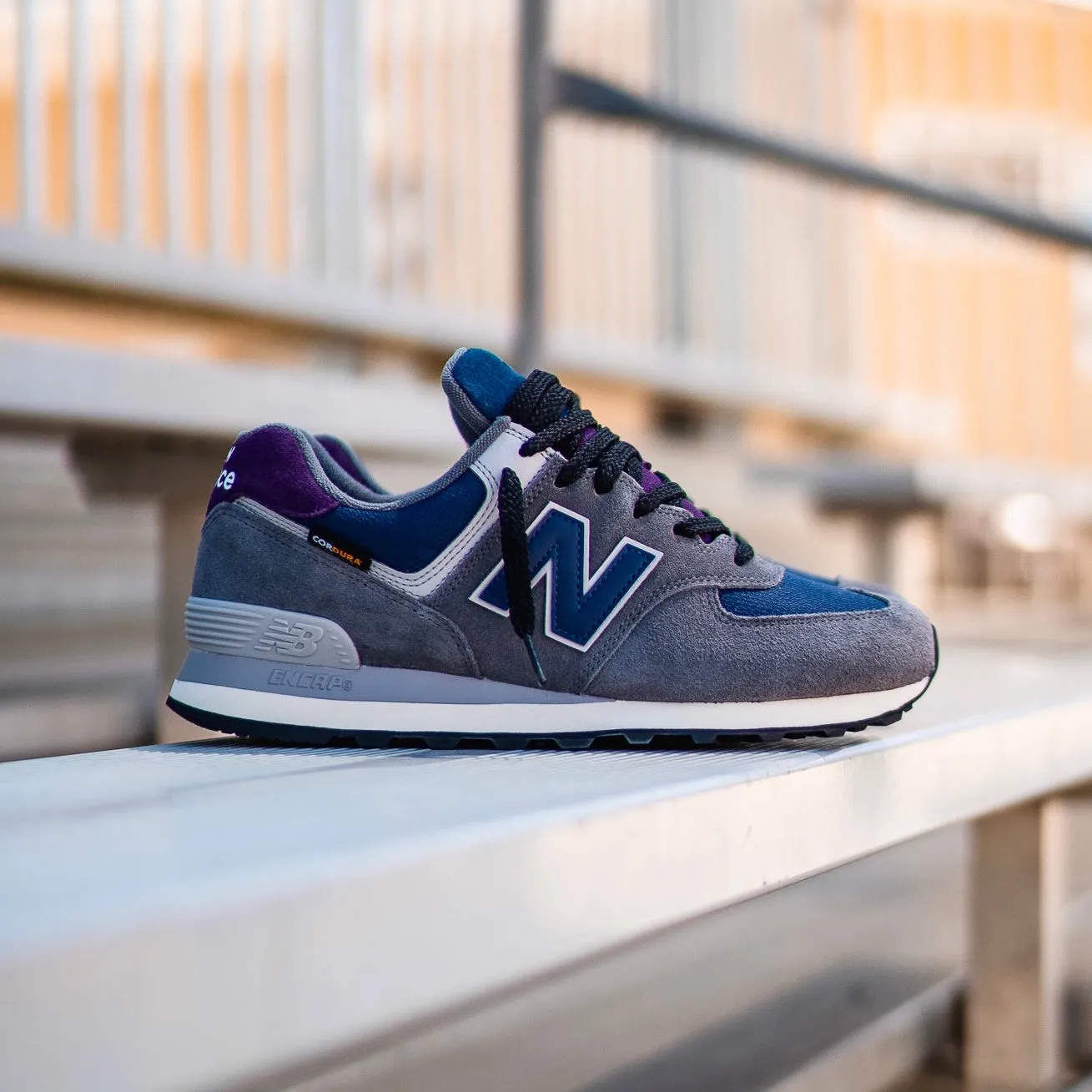 New Balance 574 Grey Blue shoes