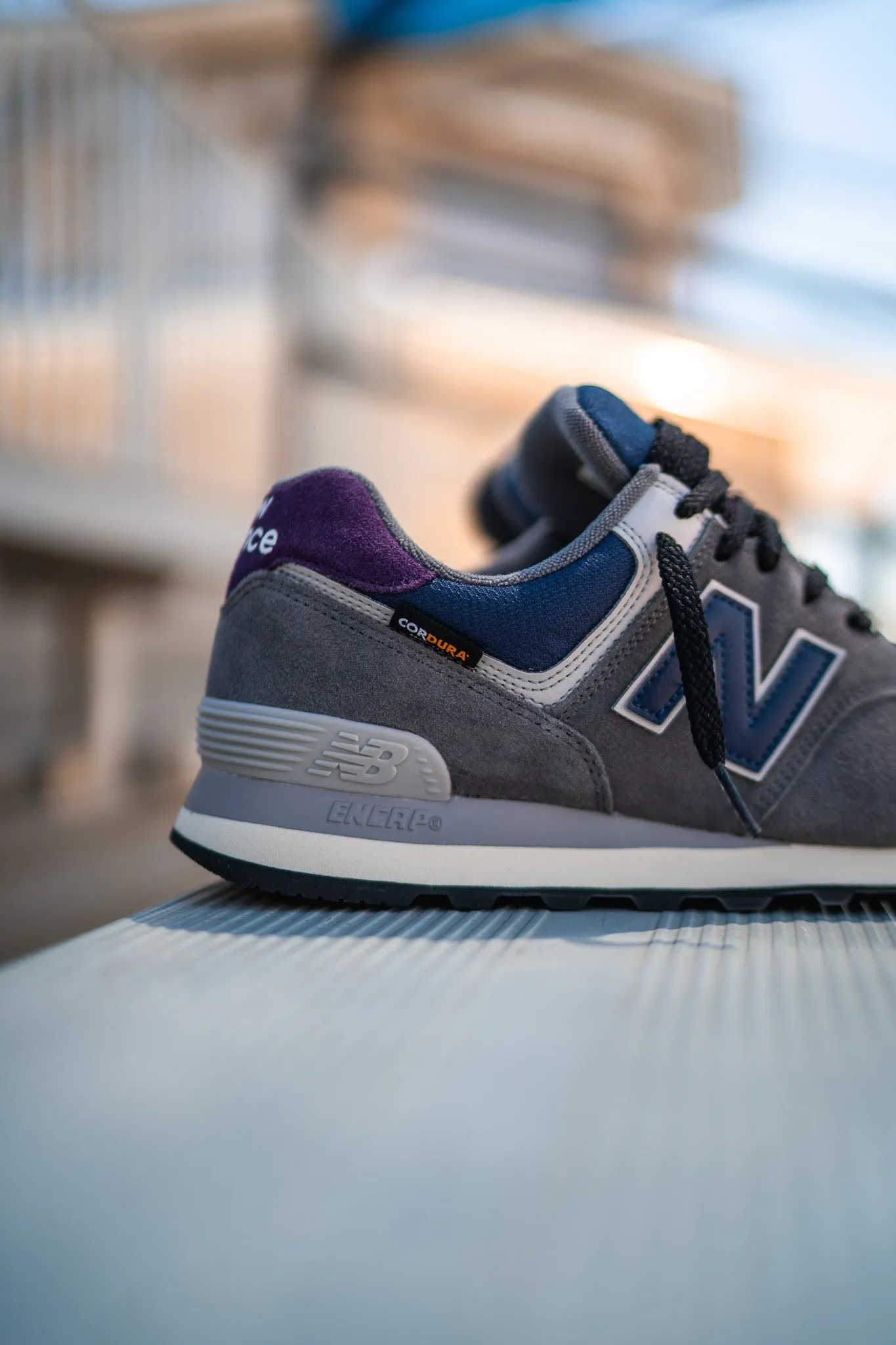 New Balance 574 Grey Blue shoes