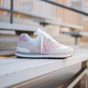 New Balance 574 White Pink U574RE2