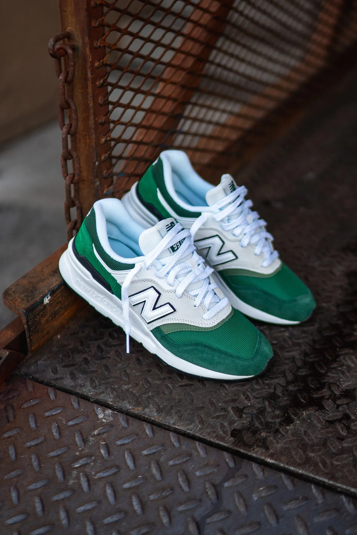 New Balance 997H White Green CM997HOH