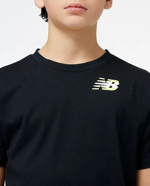 New Balance Camiseta Graphic Heathertech Tee