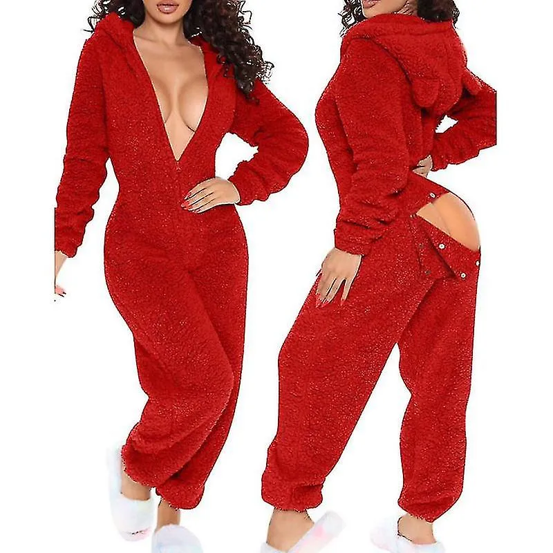 Onesie Pajamas Long Warm Brushed Bodycompatible