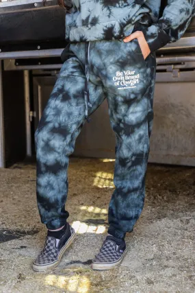 Own your cowgirl style with tie dye joggers available now.