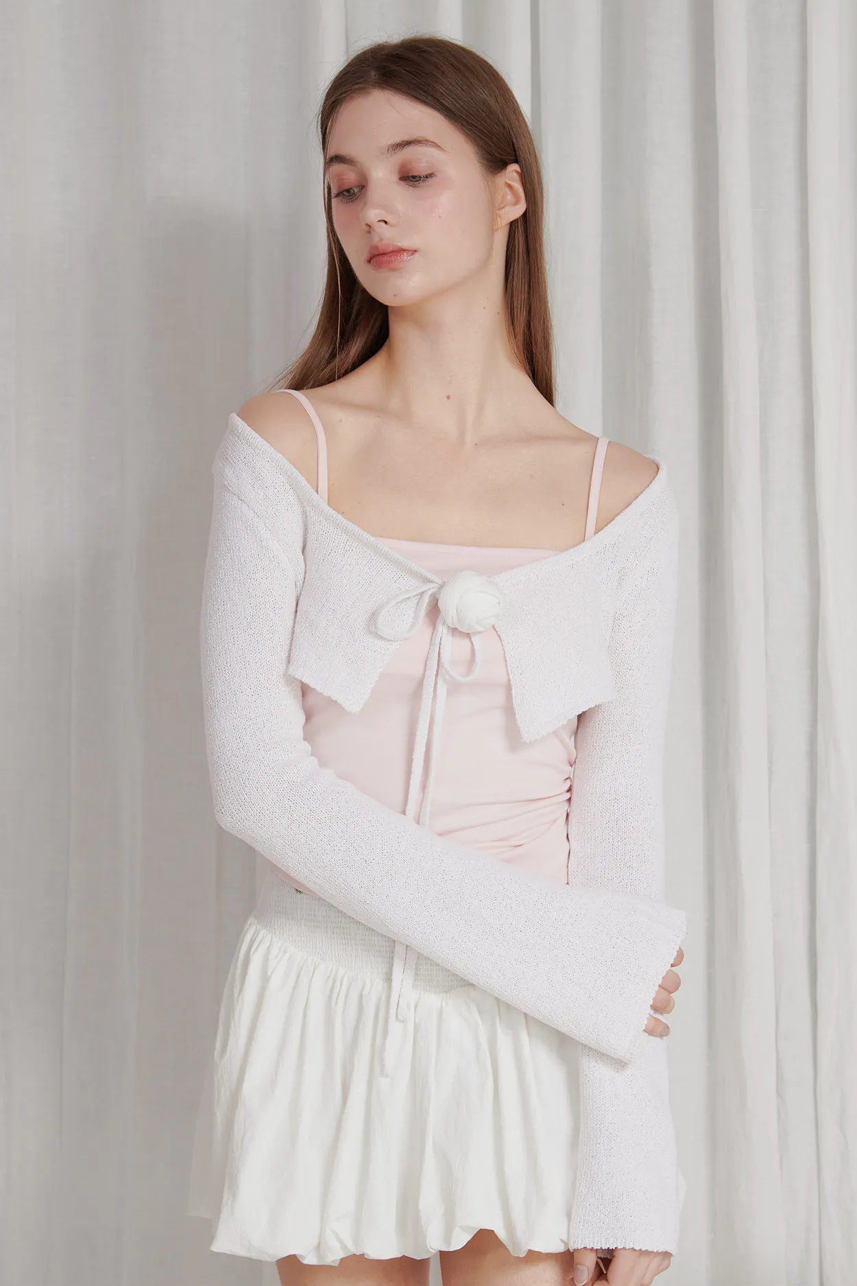 PAIN OR PLEASURE  |★PAIN OR PLEASURE★ ROSE CORSAGE SLEEVELESS - pink