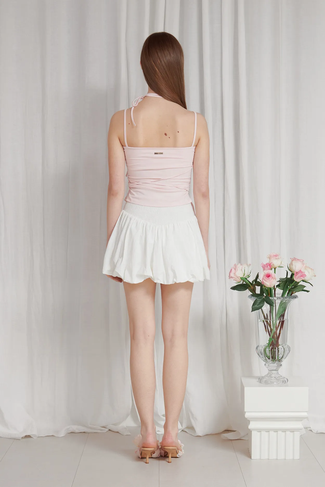 PAIN OR PLEASURE  |★PAIN OR PLEASURE★ ROSE CORSAGE SLEEVELESS - pink