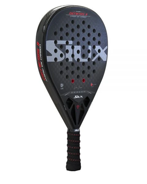 Pala de padel Siux Genesis II Hybrid 12k Carbon Lucho Capra