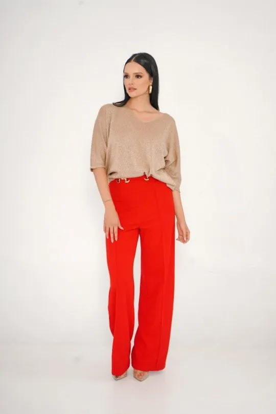 PANTALON GEORGIA ROJO