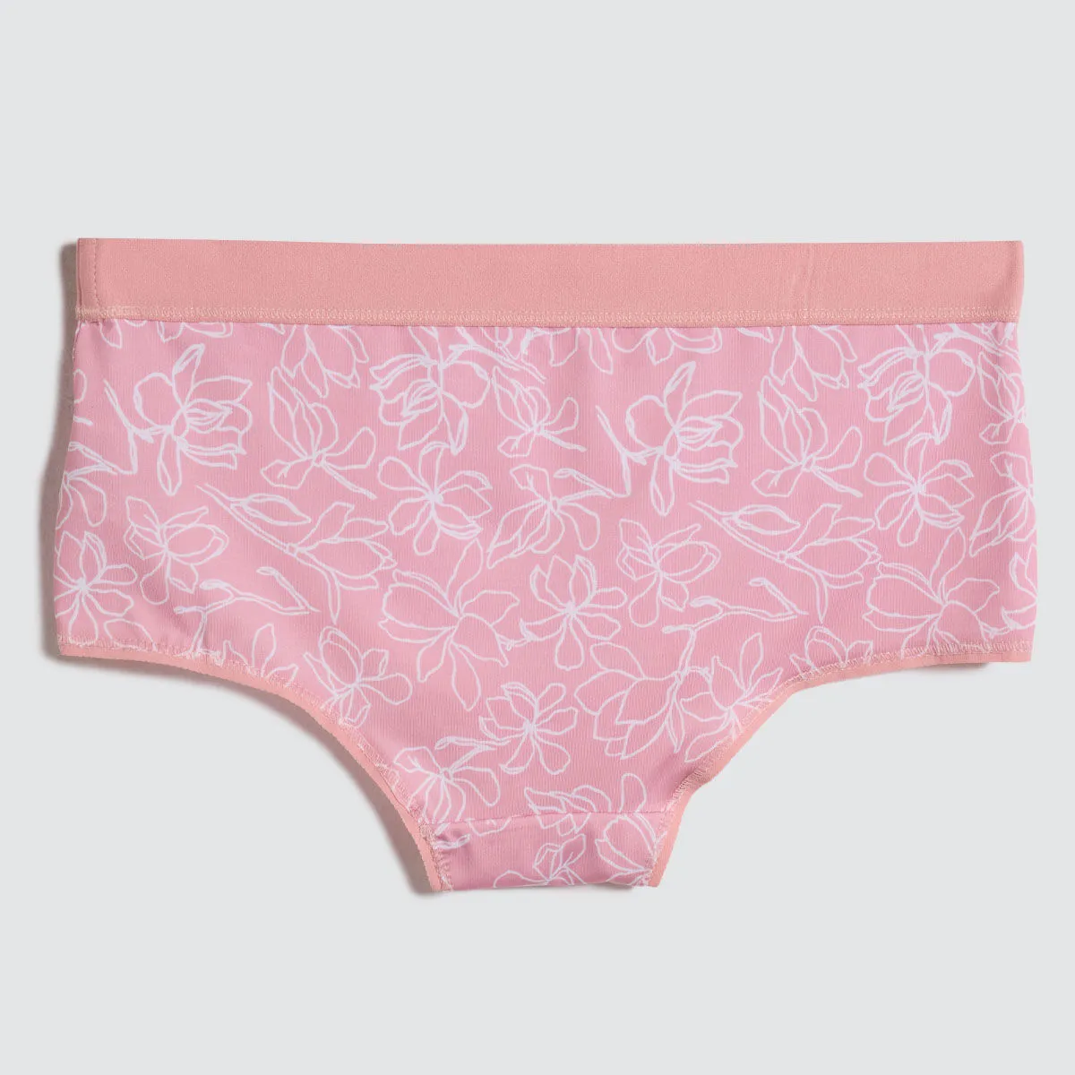 Panty Cachetero Estampado Flores