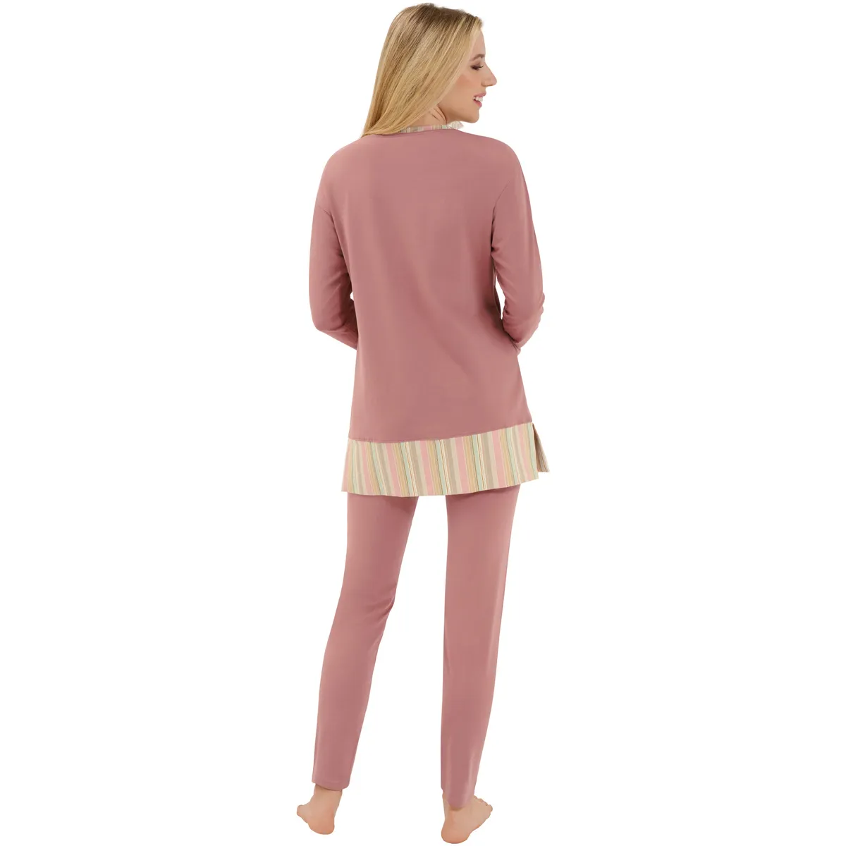 Pijama loungewear leggings túnica manga larga Maxine