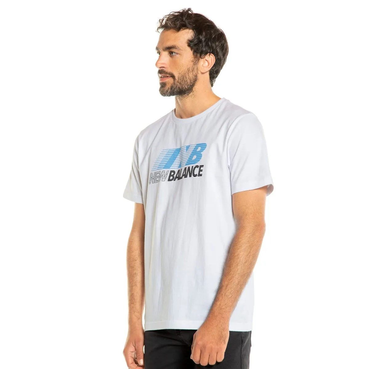 Polera Hombre New Balance Lifestyle Blanco