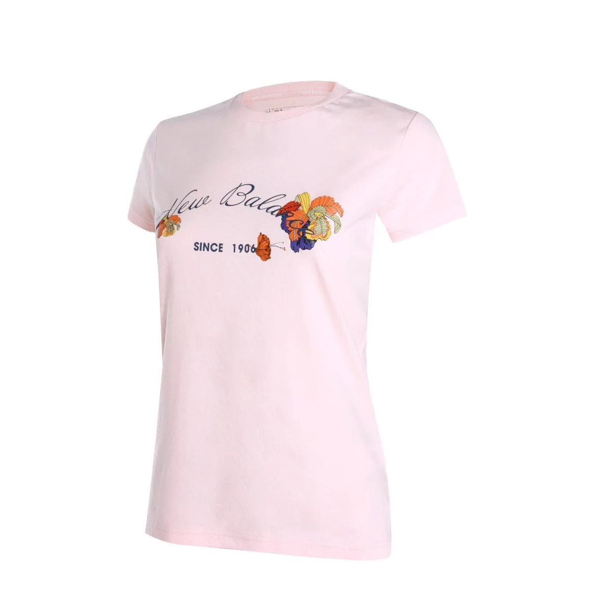 Polera Mujer New Balance Lifestyle Rosado