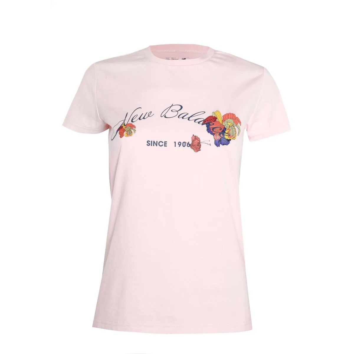 Polera Mujer New Balance Lifestyle Rosado