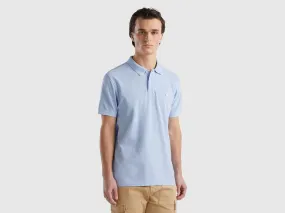 Polo celeste regular fit