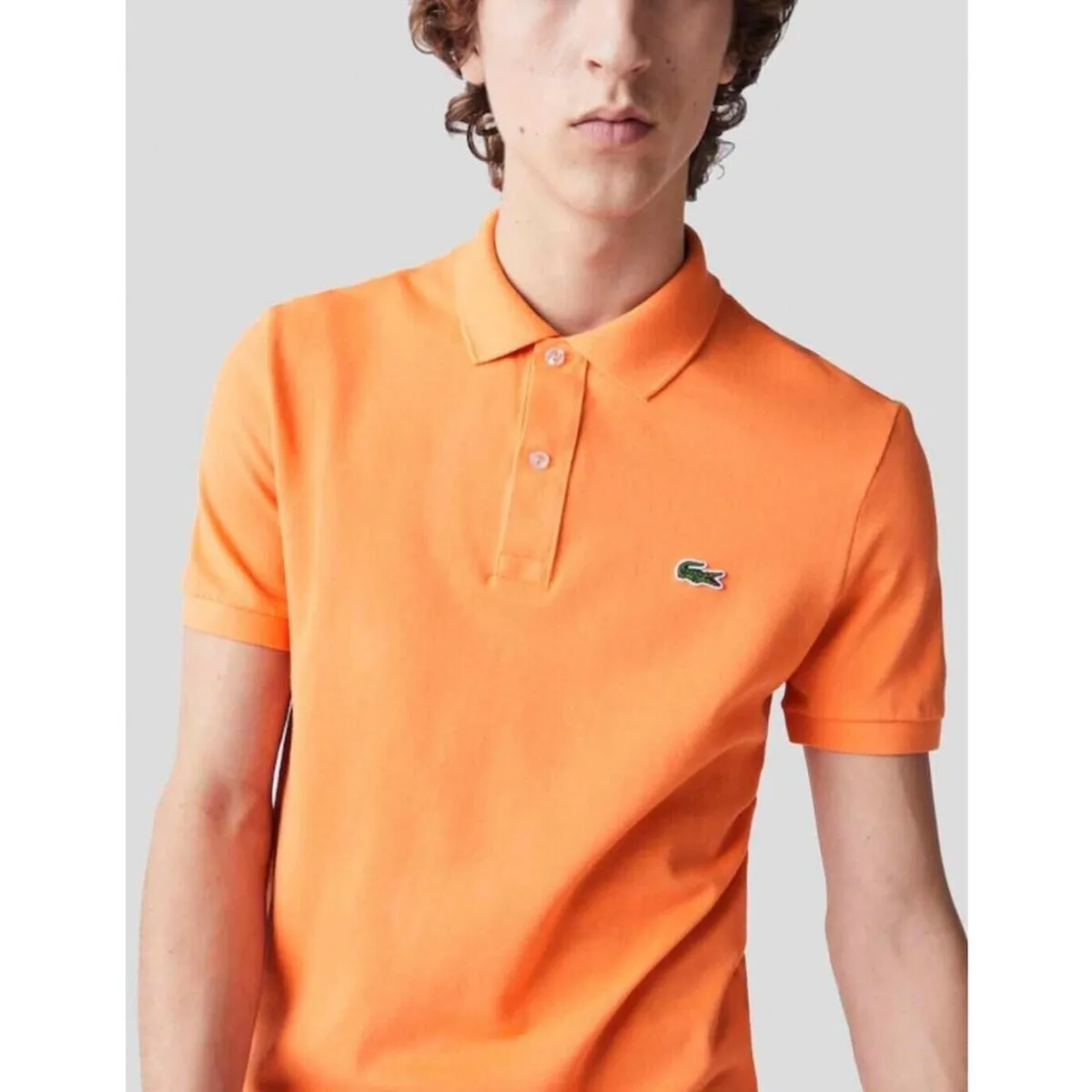 POLO  CLASSIC SLIM FIT POLO MANDARINIER ORANGE