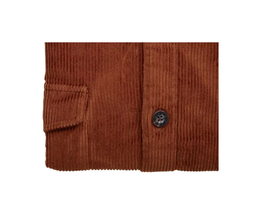 Rust Corduroy over shirt - VICTORIN