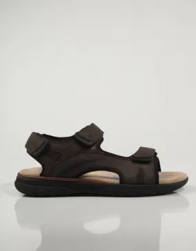  sandalias GEOX U25ela en Castanho 79545