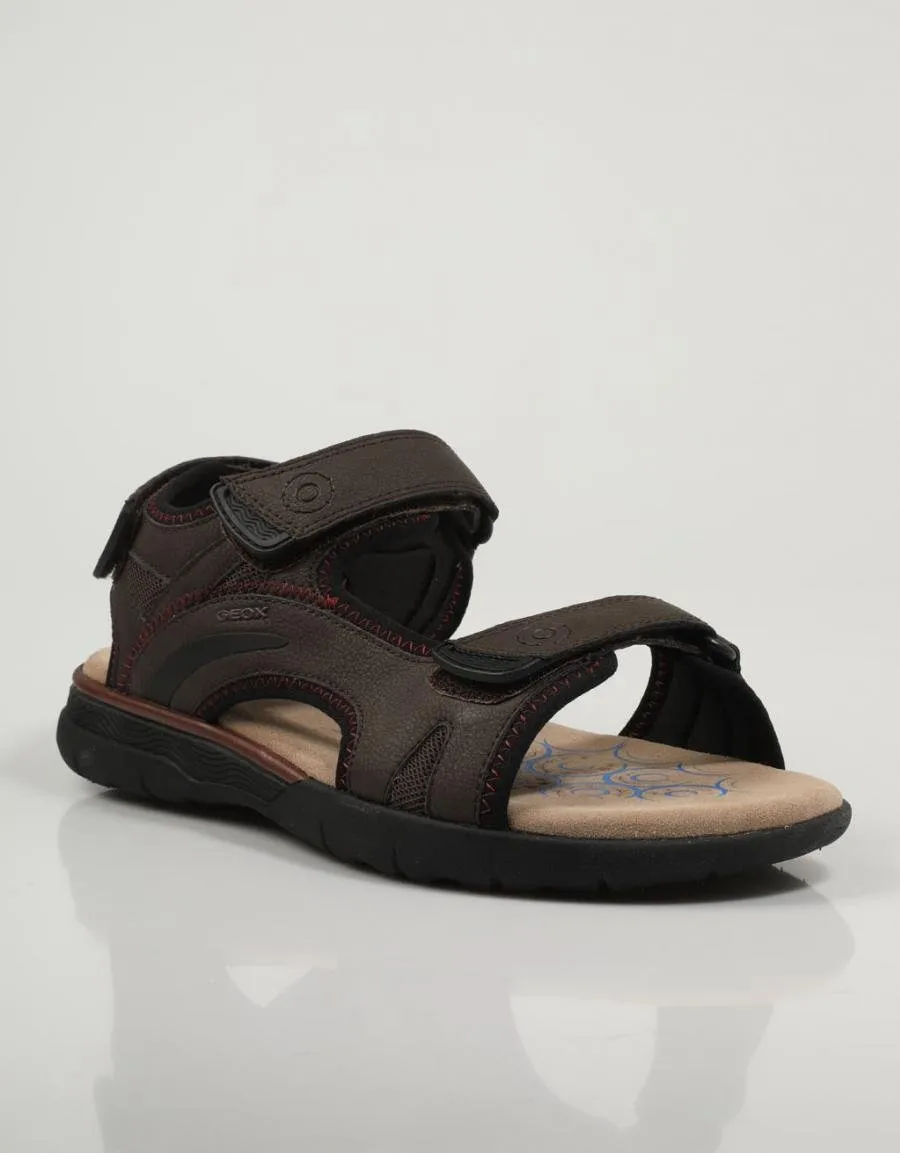  sandalias GEOX U25ela en Castanho 79545