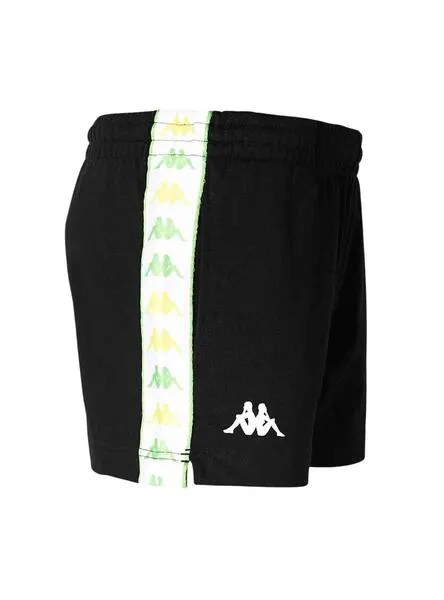 Short Kappa Treadyl Negro para Mujer 