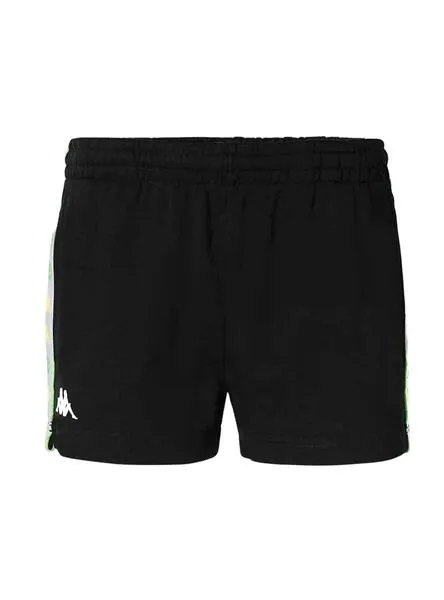 Short Kappa Treadyl Negro para Mujer 