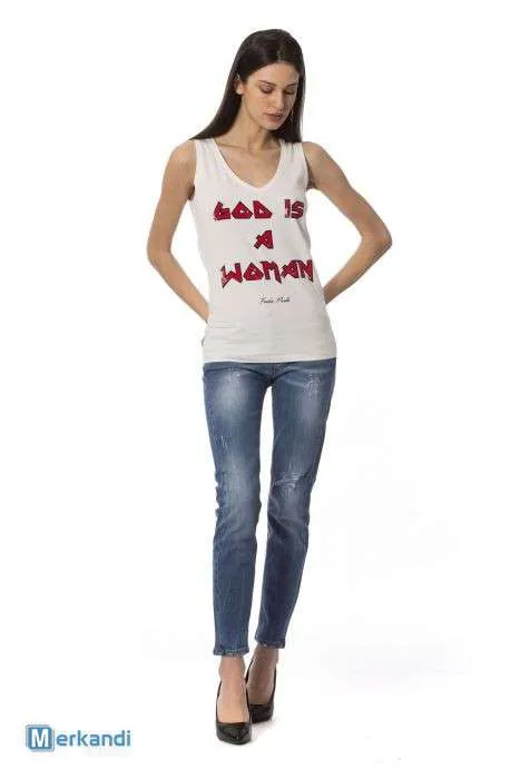 STOCK CAMISETA, TOP Y TANQUE TOP MUJER FRANKIE MORELLO.