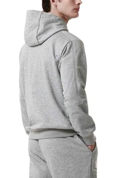 Sudadera Kappa Giano Gris Para Hombre