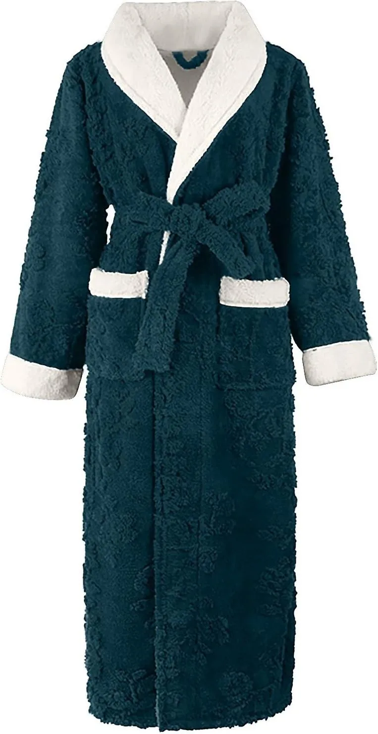 Super Soft Bath Robe Plush Fleece Loungewear For All Seasons