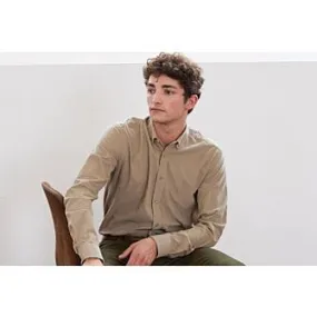 Taupe Clair Corduroy shirt - WAYNE