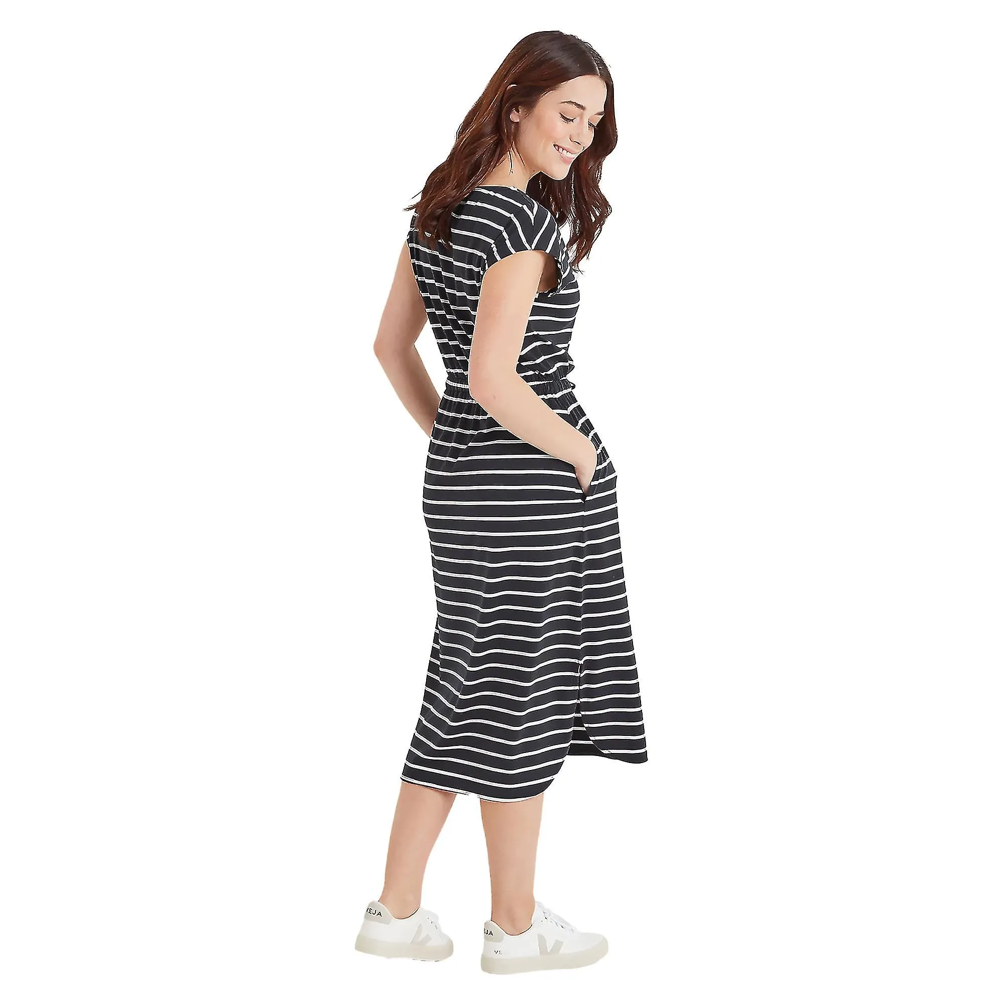 TOG24 Womens/Ladies Frankie Stripe Jersey Dress