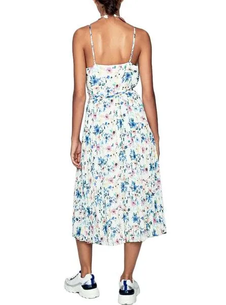 vestido pepe jeans georgia floral para mujer