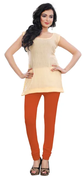 Womens Churidar Leggings India Brown Stretchable