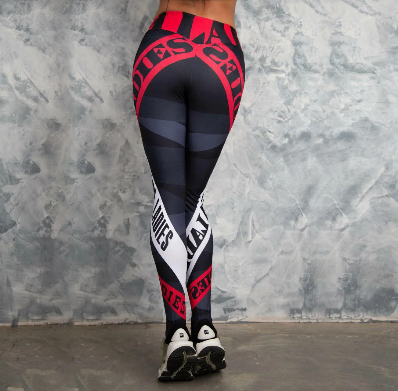 Women's Workout Leggings High Waist Gymwear Elastic Slim Pants