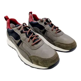 ZAPATILLA GEOX HOMBRE MILITAR VERDE